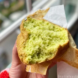 Pandan coconut softie