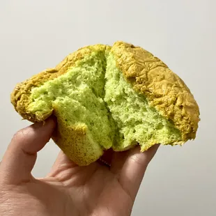 Pandan Coconut Sponge Cake