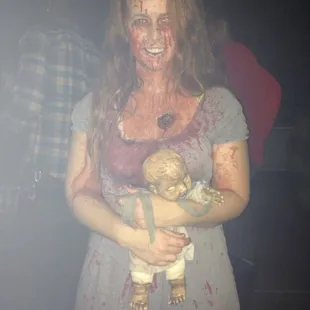 One of the actresses