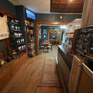 a view of the coffee shop