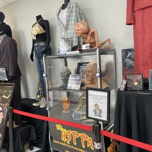 mannequins and memorabilia