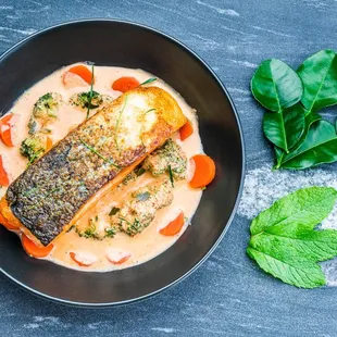Panang Salmon