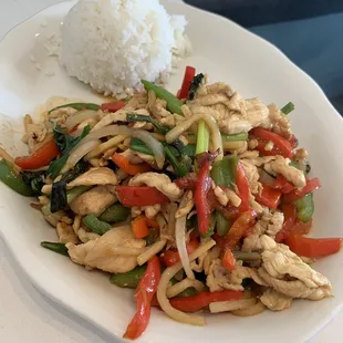 Spicy Basil Chicken
