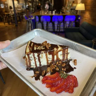 One of seasonal offerings - our desserts rotate out so check with the staff to see what we have that day!