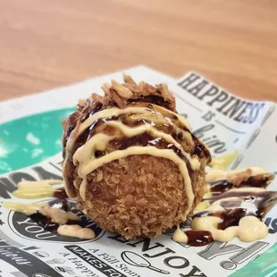 Curry Cheese Rice Ball (1 pc) - $3.50