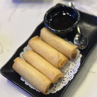 Cheese spring rolls