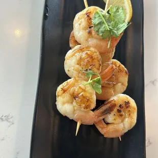 Honey Garlic Shrimp Skewer