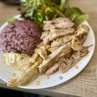 BBQ Chicken Combo Plate