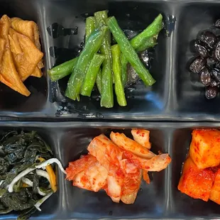 Nice Banchan arrangement