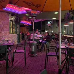 The patio