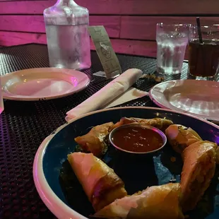 Awesome Rolls appetizer.
