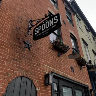 Exterior of restaurant