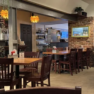 Part of the seating area