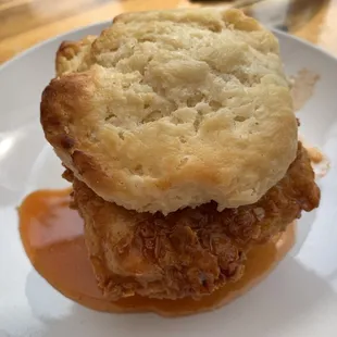 Hot Hen Biscuit