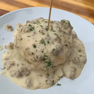 House-made Buttermilk Biscuit with Sausage Gravy