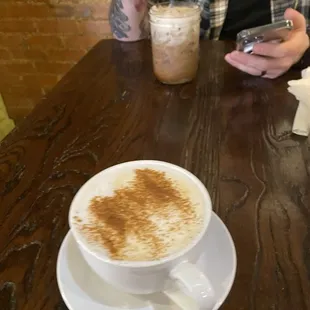 Chai latte, Iced latte