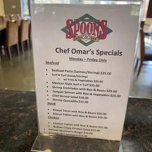 Specials