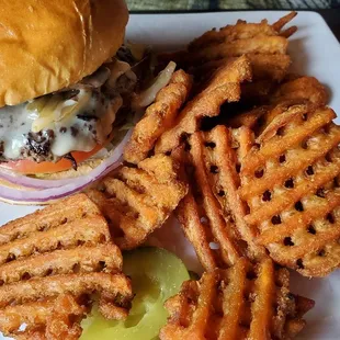 Burger Sweet Potato Fries