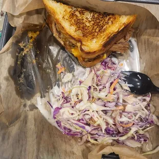 Don't let this picture fool you. This sandwich, Boss Hog, was memorable.