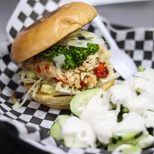 Chicken Pesto Sandwich