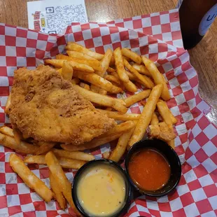 Tenders basket fyi I ate 3 of the tenders before I took a pic pretty good