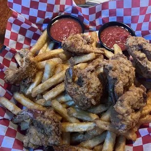 double Shrimp Basket