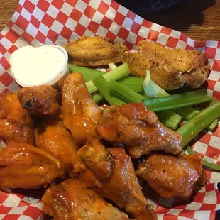 Bone in Buffalo Wings