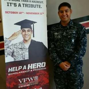 Scholarships for Veterans! Help A Hero