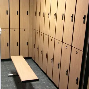 Locker Rooms and Private Showers