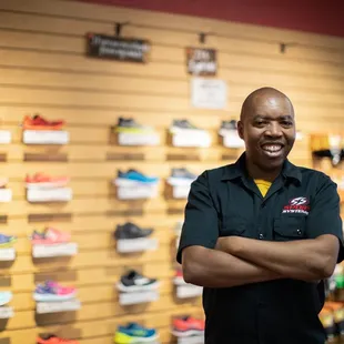 Likhaya, our footwear captain &amp; all around great guy