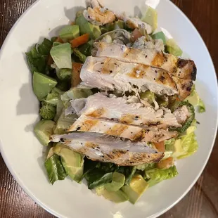 Garden Salad with Chicken