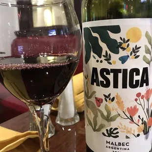 Great Malbec with dinner