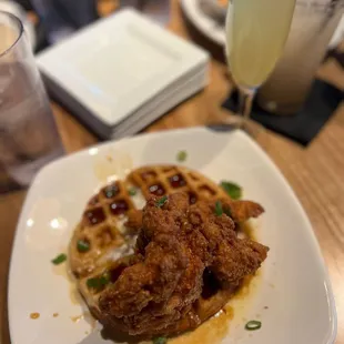 Chicken &amp; Waffles... actually pretty good