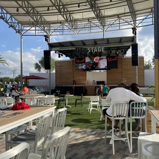 Outside area