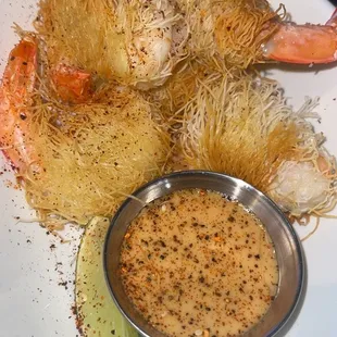 Crispy Kataifi Shrimp