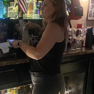 The bartender from Sports &amp; Spirits