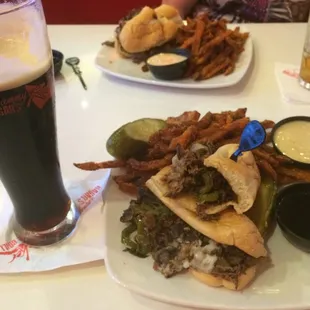 Philly Cheese Steak Sandwiches