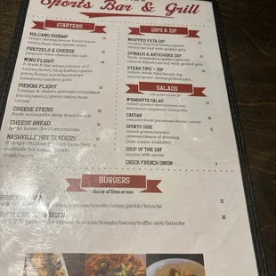 menu, sushi and sashimi