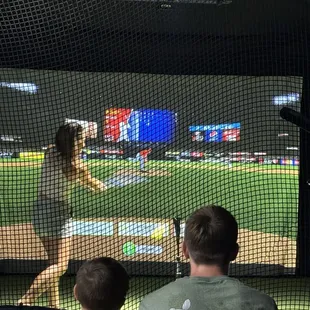 Athletic mom of one of the guests