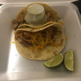 Chicken tacos