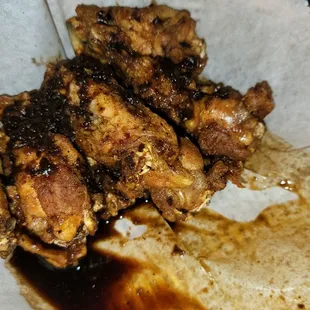 Jamaican jerk wings