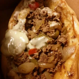 Philly Cheese Steak Sandwich