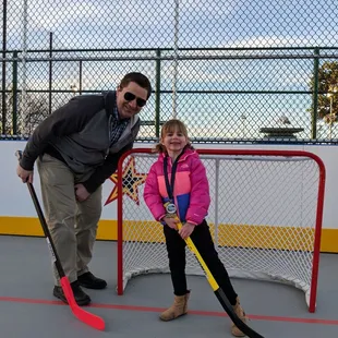 We love hockey too!