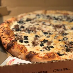 Our pizzas are the best in town, feel free to dine in or take out.