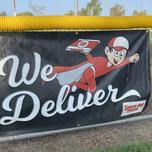 We deliver!
