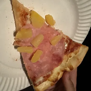 "Hawaiian" pizza