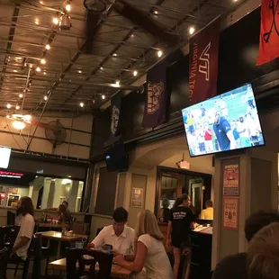 Outdoor seating area