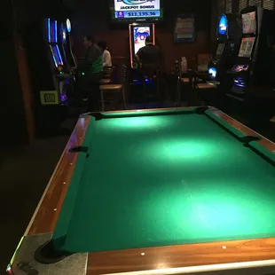 Slot machines &amp; pool tables