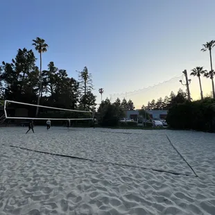 Sand volleyball court at Sports Page