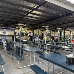 Outside patio